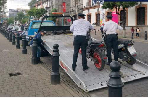 Operativo Pegaso en Toluca, ha remitido casi 900 motos al corralón